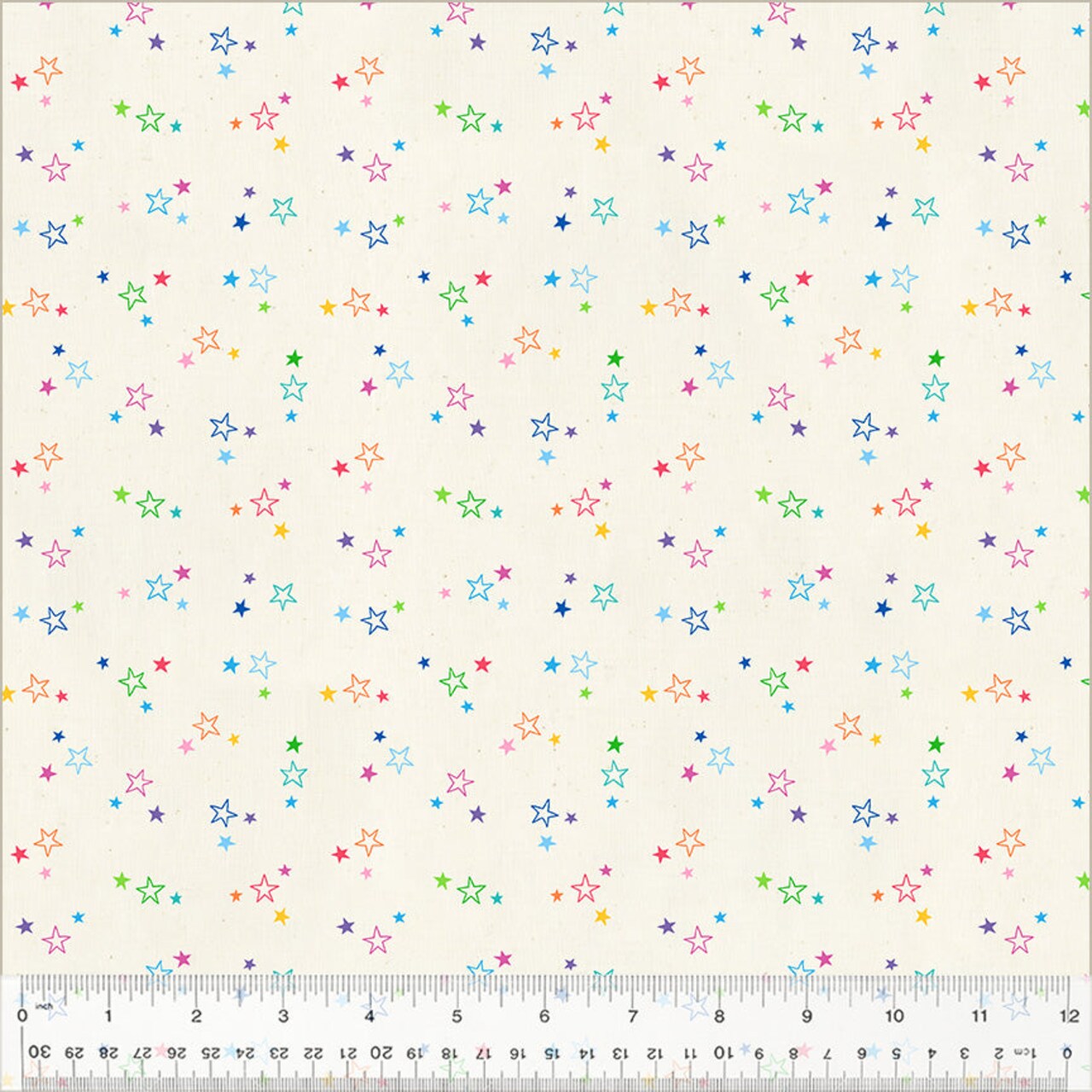 Fabric Windham Twinkling Rainbow Miniatures by the Quarter Yard 54269-15